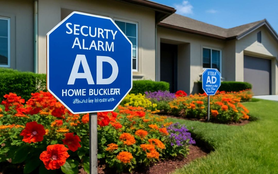Effective Strategies for Using Home Security Alarm System Yard Signs to Deter Crime