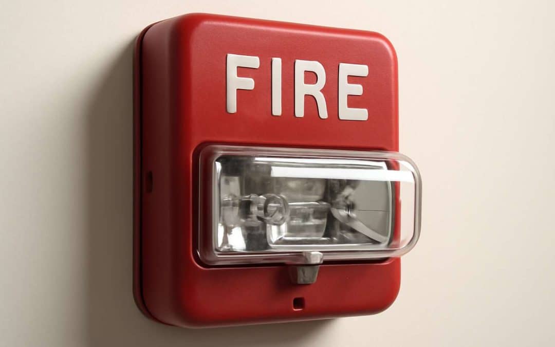 Detailed Fire Alarm 3D Model for Realistic Safety System Visualizations