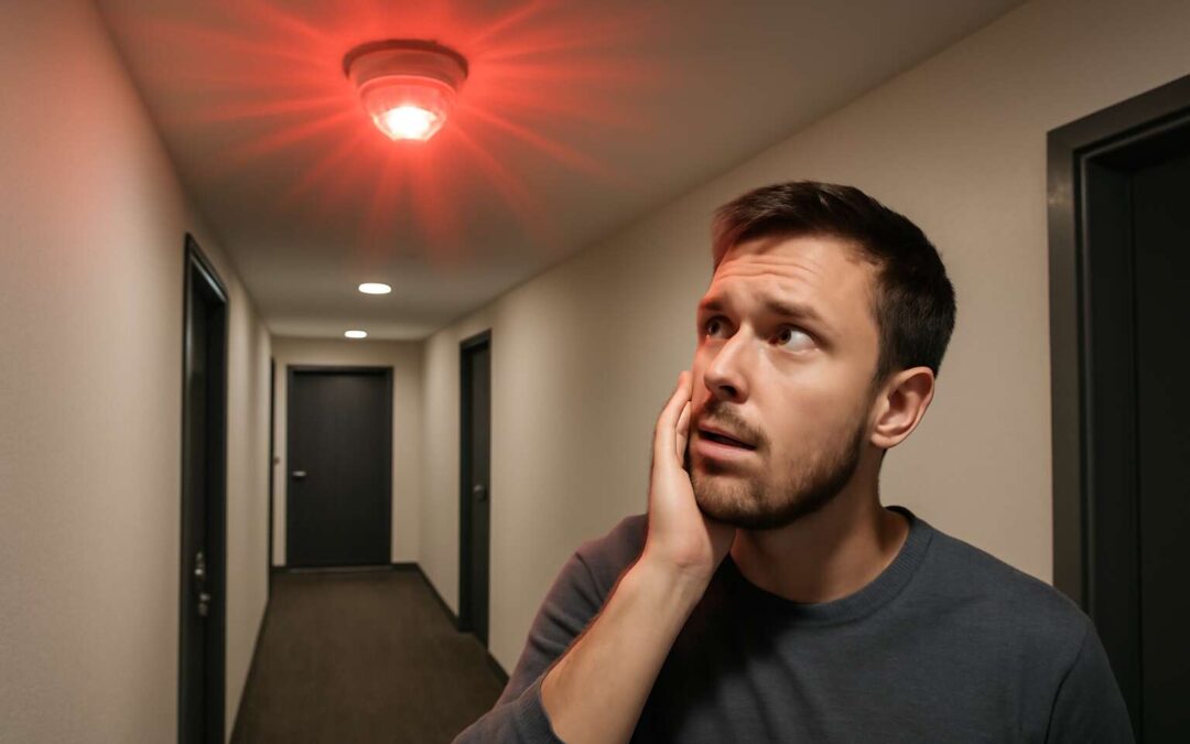 fire alarm keeps going off in apartment building