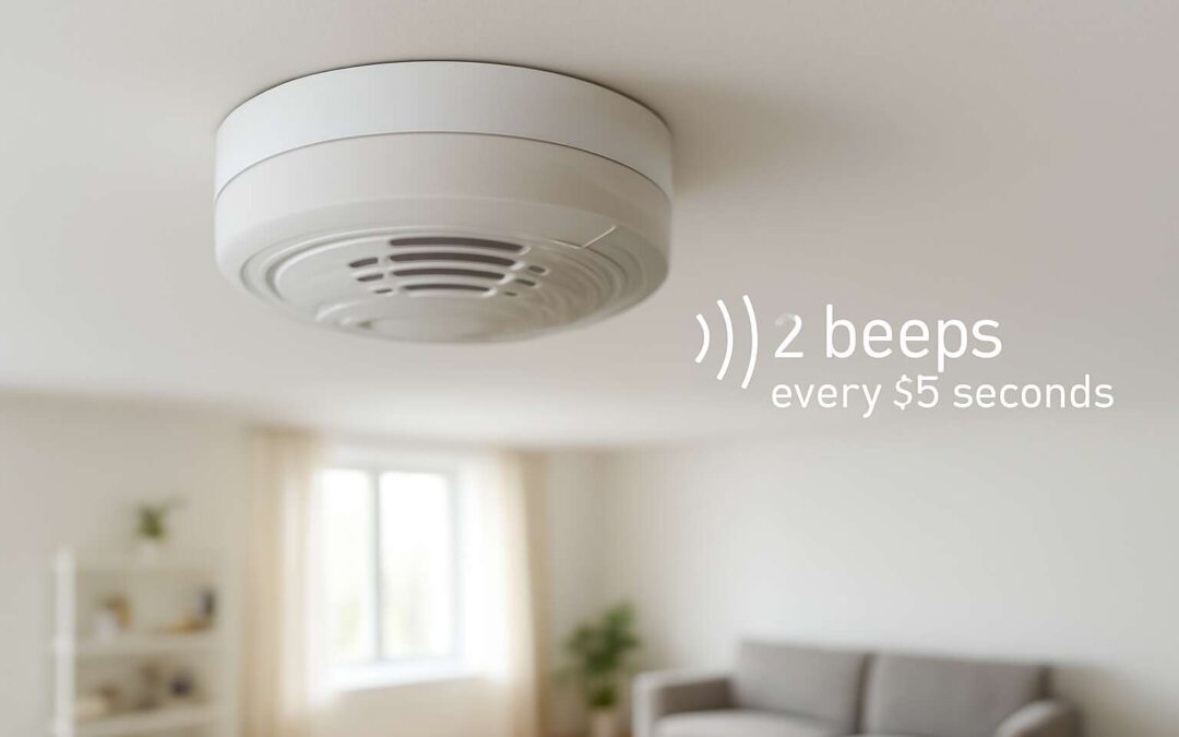 Diagnose and fix fire alarm 2 beeps every 30 seconds with these simple steps.
